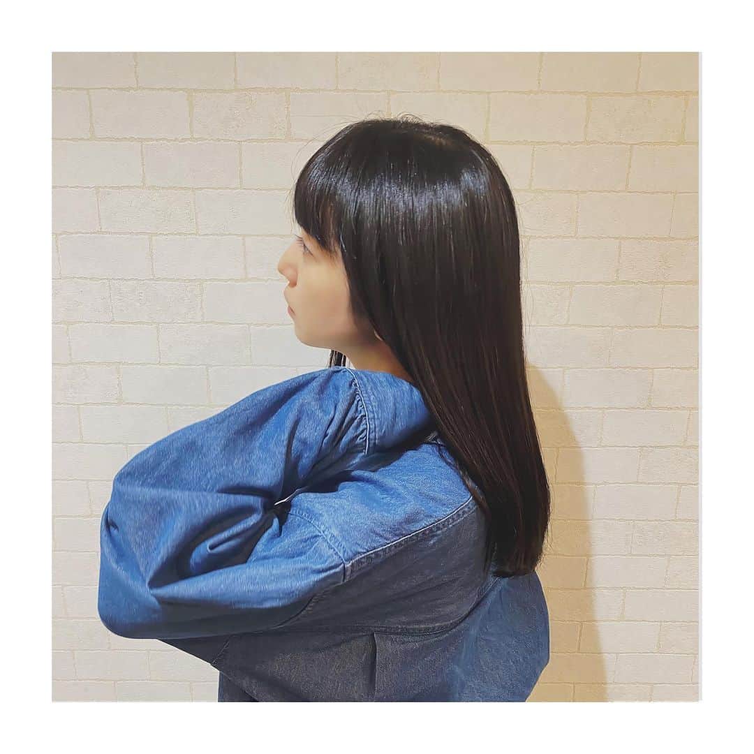 入来茉里さんのインスタグラム写真 - (入来茉里Instagram)「ヘアメンテナンス✂︎ 暗めにカラー。 最近ヘアケアさぼってたら ちゃんと、おこられたよね😊笑 そんな日☺️」5月18日 17時56分 - iriki.mari_official