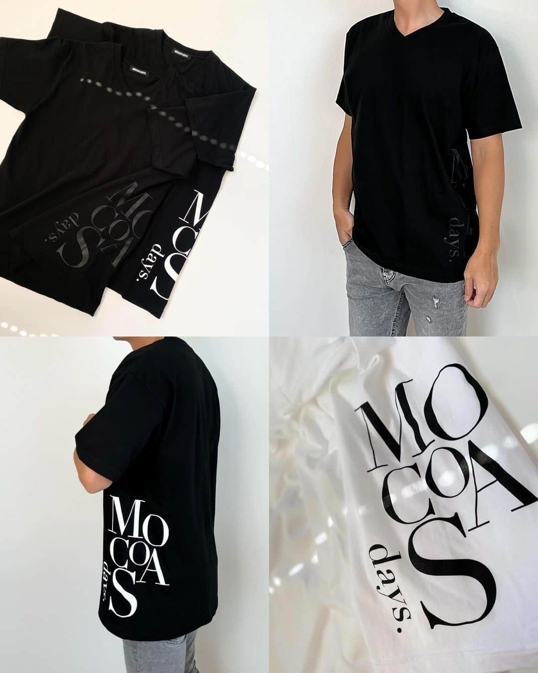 桃華絵里さんのインスタグラム写真 - (桃華絵里Instagram)「MOCOA'S DAYS🫶🏻🤍 New デザインTシャツは 1番人気の