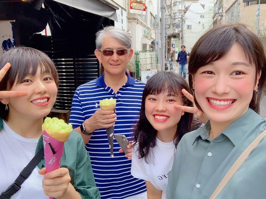 石川真佑のインスタグラム：「~2019.08.05~  in神戸⭐️ 会田さん、今日はごちそうさまでした！美味しかった😊 ・ ・ ・ ・ ・ #神戸 #今度はゆっくり☺️」