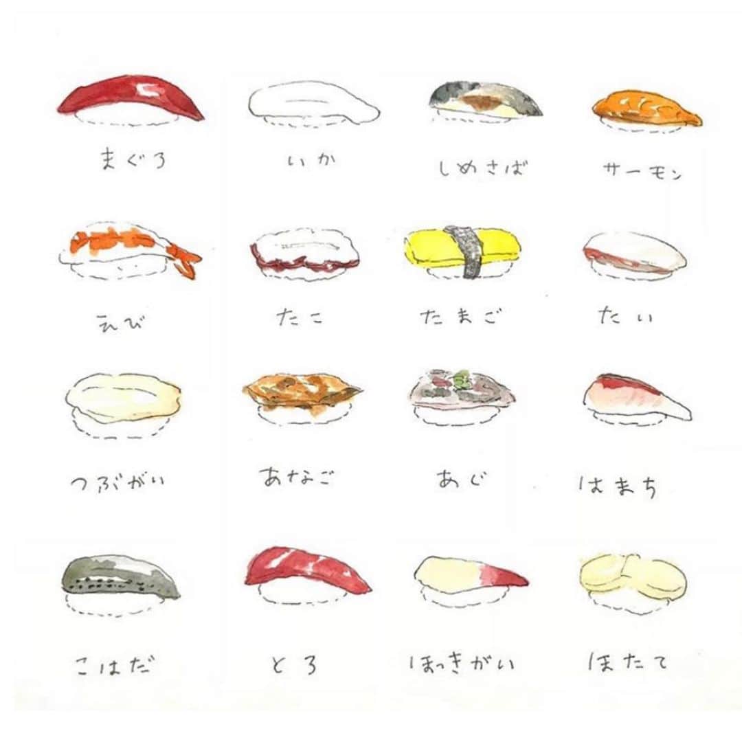 ハルペイさんのインスタグラム写真 ハルペイinstagram 今日はお寿司食べた たくさんしゃべって楽しかった 久しぶりにランチ たまにはいいね ありがとう 寿司 お寿司 Sushi 食べ物イラスト Harupei Doodle Draw Drawing Illustrator