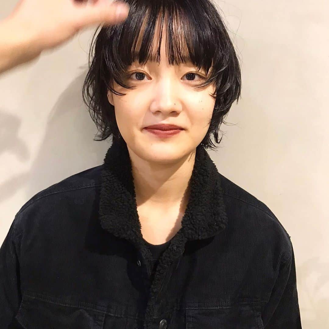 Yanagihara Hirokiさんのインスタグラム写真 Yanagihara Hirokiinstagram 長かった前髪作って ボブからのチェンジ これからウルフっぽくしていきましょうとご提案 絶対暗めカラーの方が似合うと思ったので4アッシュ４グレージュ 残ってた