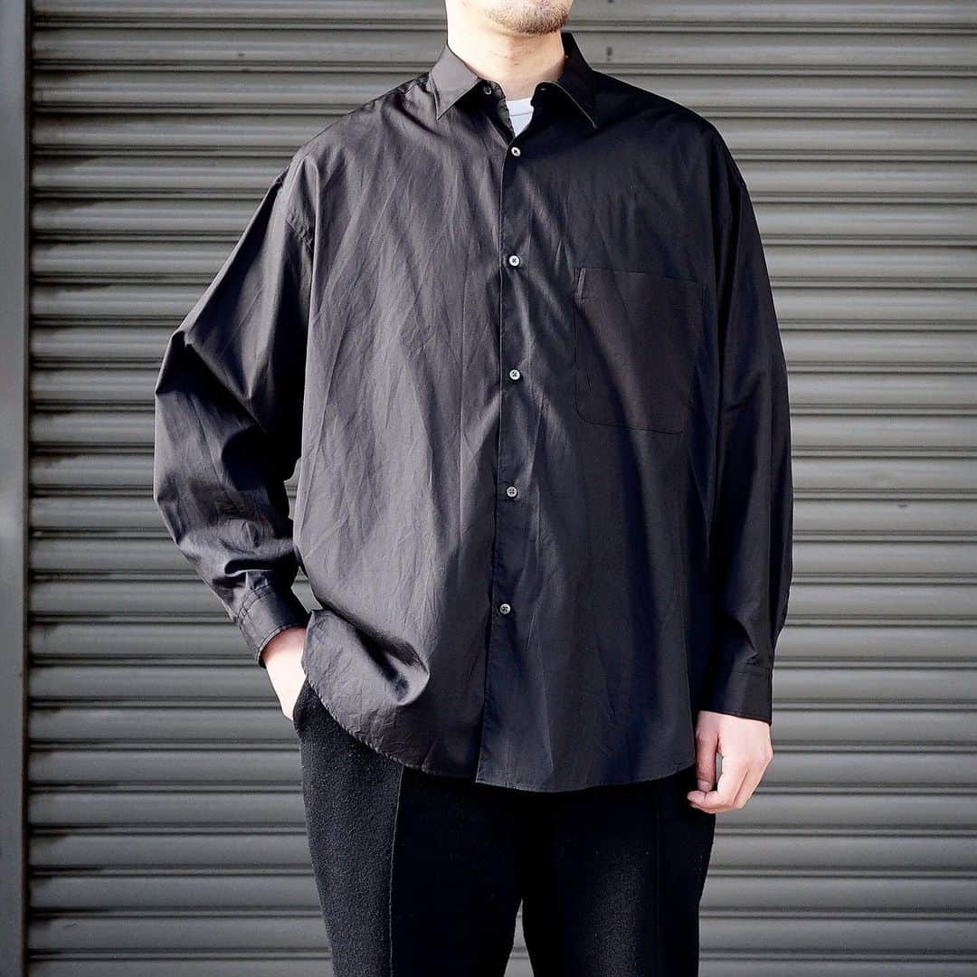 Graphpaper Broad Oversized L/S Shirt-