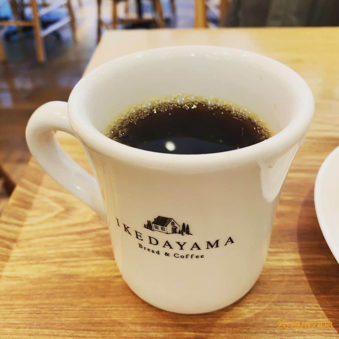 石井正則のインスタグラム：「【☕️五反田駅 IKEDAYAMA Bread&Coffee☕️】 2019.7.3  モーニング😉  #喫茶店がそこにあるから #珈琲があればいい」