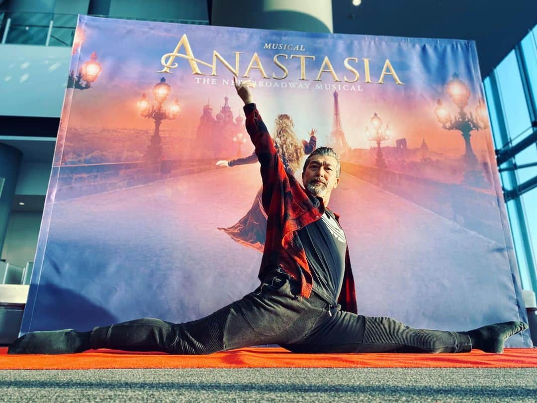 大澄賢也のインスタグラム：「#アナスタシア 「Anastasia 」  20日からの再開に向けて 舞台稽古開始  50半ば、まだまだやります👍」