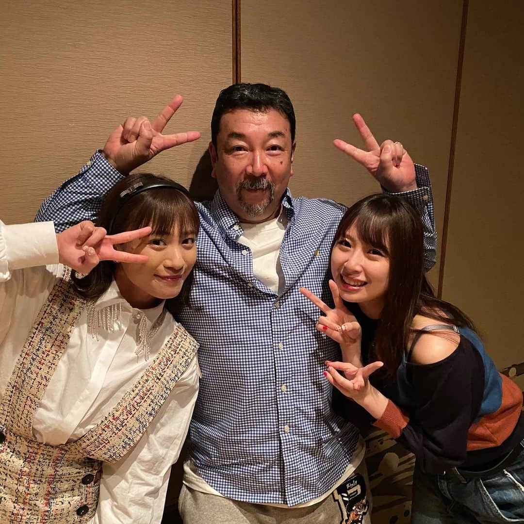湯浅洋のインスタグラム：「‪帰国してすぐに、‬ ‪#斉藤真木子　と‬会いました！ ‪#高柳明音‬ ‪久しぶりに楽しく話しました^ ^ コンサートは本当に残念です。 ‪#SKE48‬」