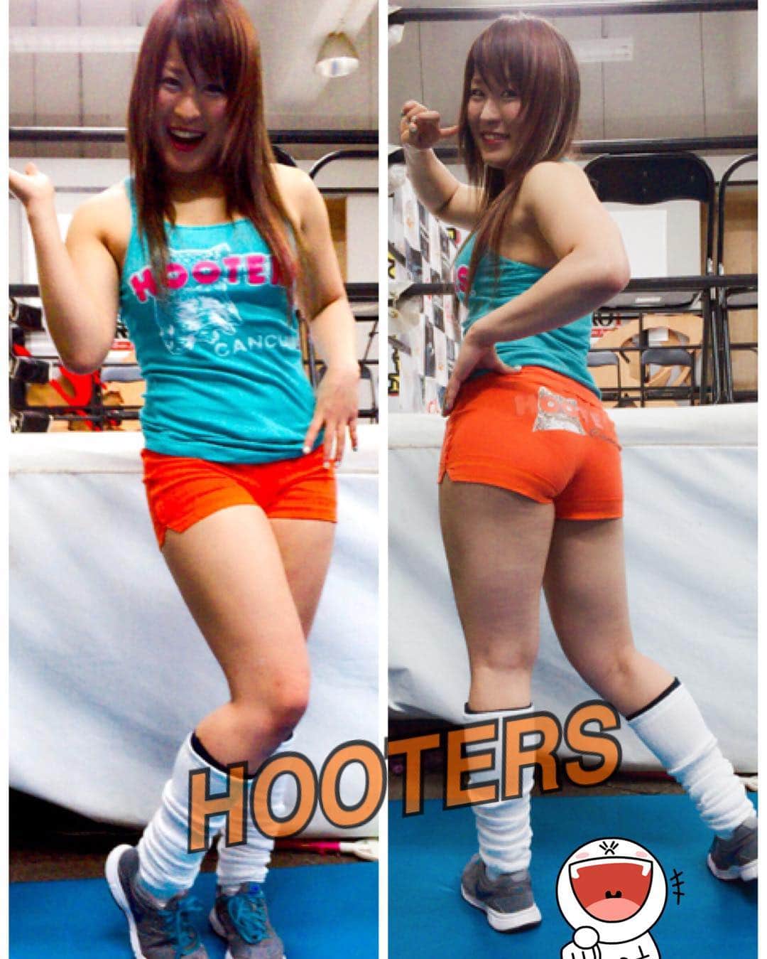 紫雷イオさんのインスタグラム写真 - (紫雷イオInstagram)「today's my gear（＾ω＾）#newgear #costume #hooters #hootersgirl」5月5日 23時56分 - shirai_io