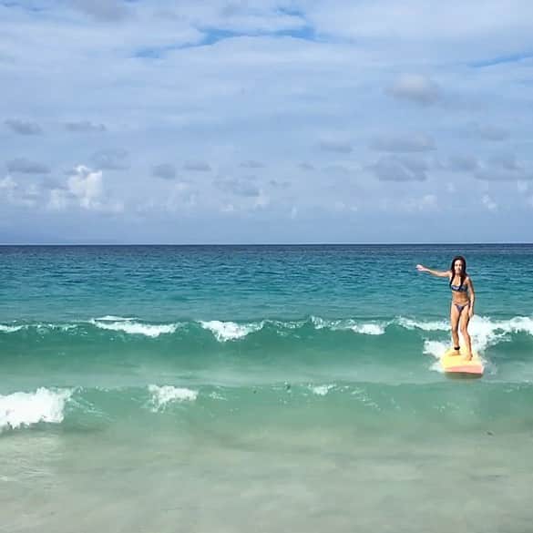 南美沙さんのインスタグラム写真 南美沙instagram ロングボード サーフボード 波 サーフガール 波乗り女子 サーファー Surfergirl ビラボン ビキニ 水着 Surf サーフィン女子 サーフィン サーフ サーファーガール サーフ系