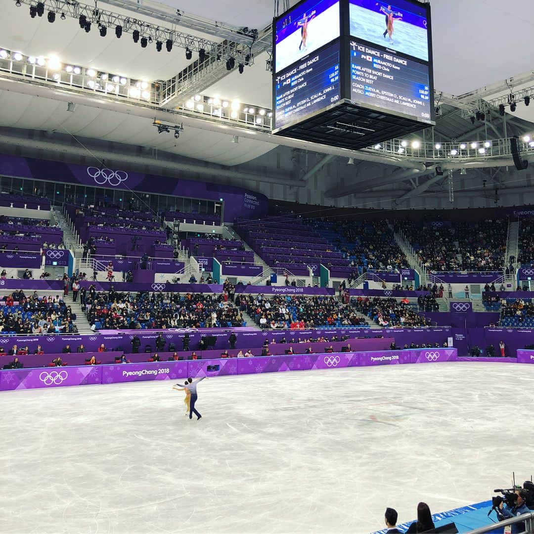 村元小月のインスタグラム：「Words cannot describe how proud I am. Thank you Kana and Chris! #pyeongchang2018 #olympics」