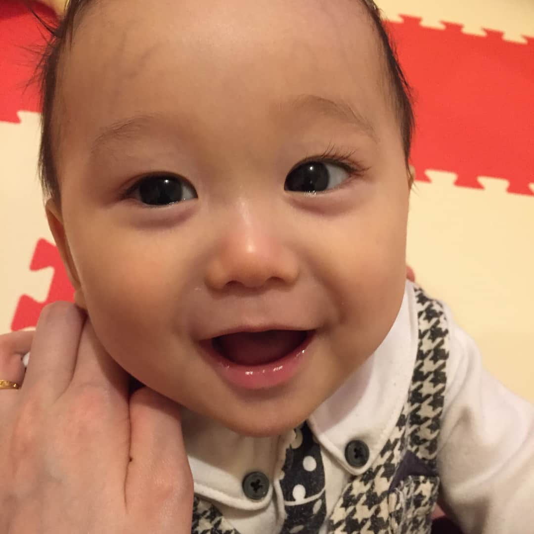 下田美咲さんのインスタグラム写真 下田美咲instagram かわいい顔で笑うなー 赤ちゃん