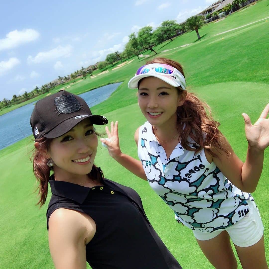 Golfjoshiさんのインスタグラム写真 Golfjoshiinstagram 誉田佑子 こりんさん Korinhime Golf の素敵なツーショット写真 ハワイのゴルフコース とても楽しそうですね 掲載を希望される方は 投稿する時に Golfjoshi と Golfjoshi のタグを付けて