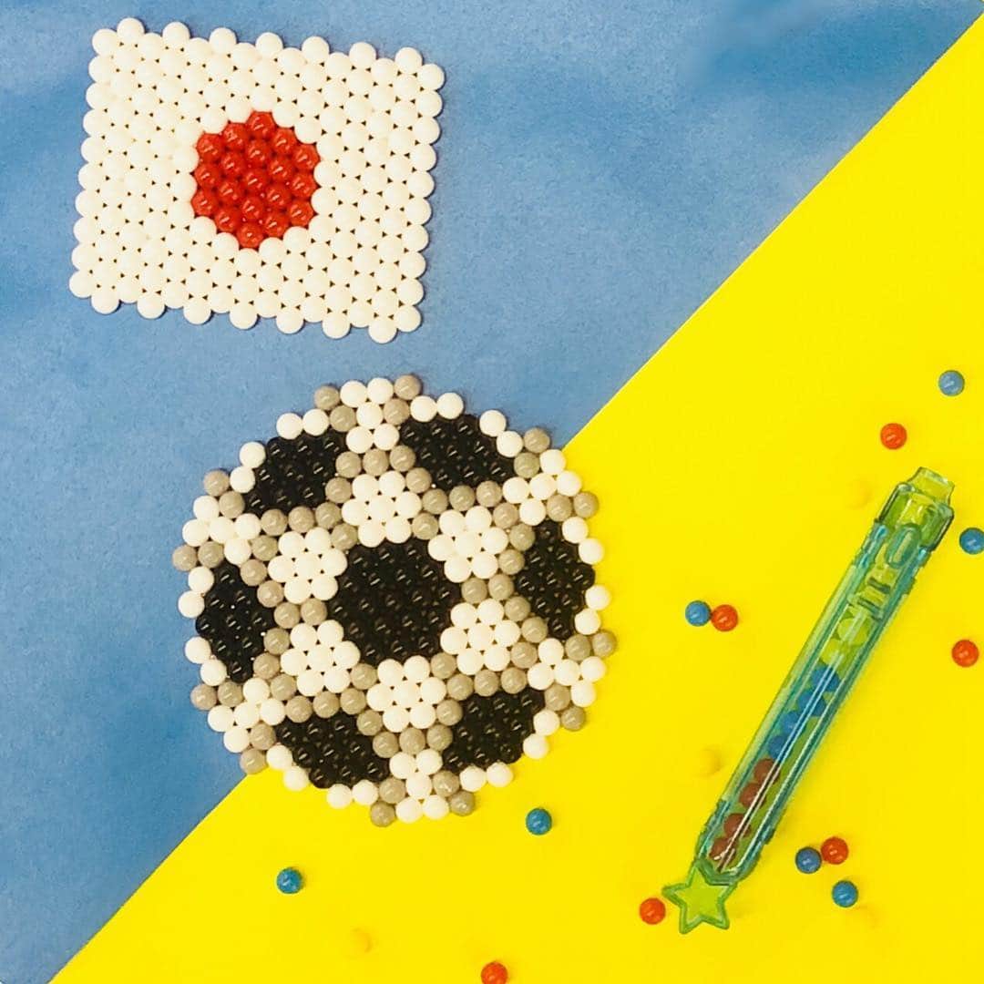 アクアビーズ公式さんのインスタグラム写真 アクアビーズ公式instagram みんなで盛り上がりましょう アクアビーズでオリジナルの サッカーボールを作ってみるのはいかがですか Aquabeads アクアビーズ ビーズ Beads サッカー Soccer 日本 Japan