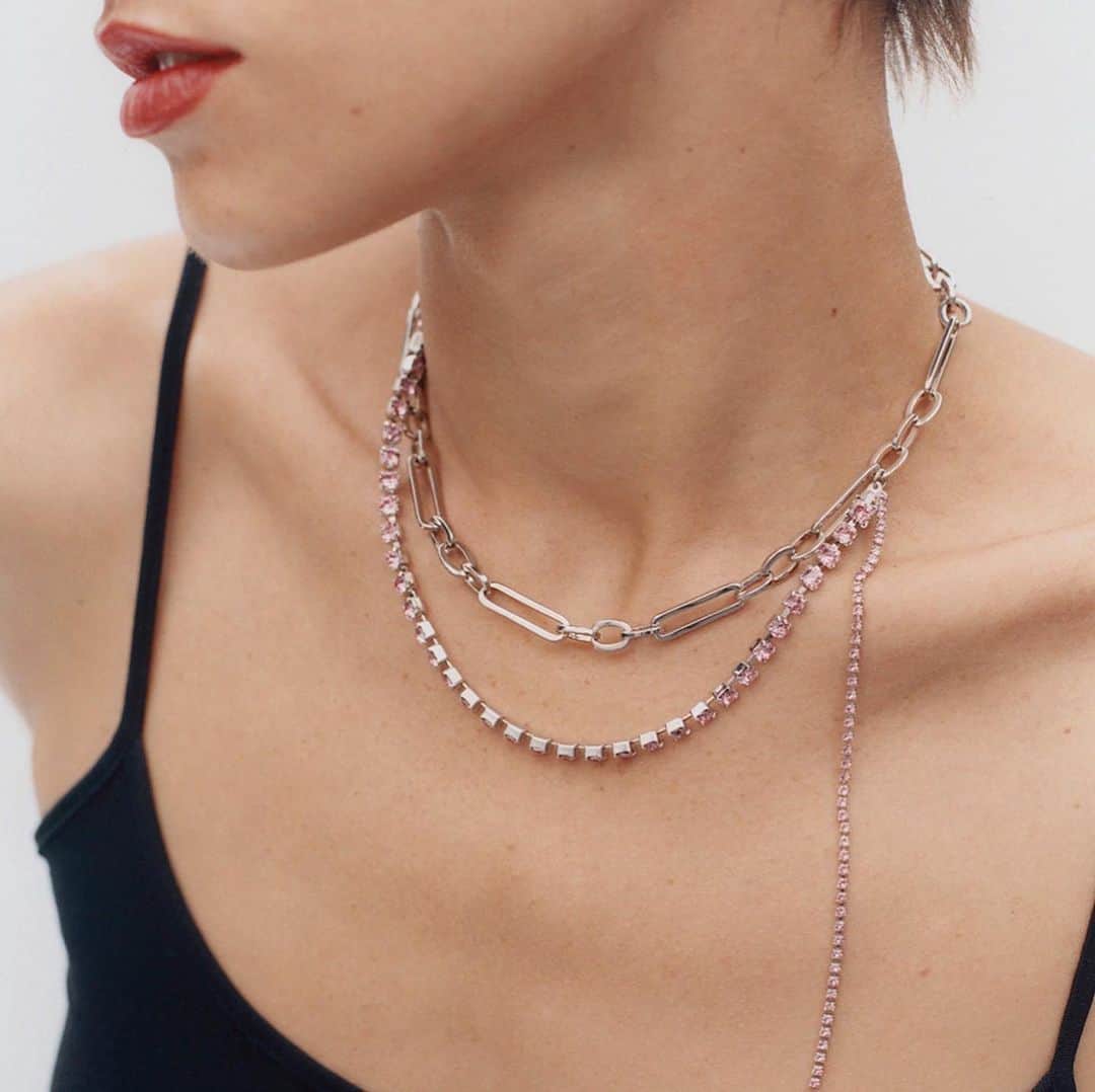 Justine Clenquet Lila choker ネックレス