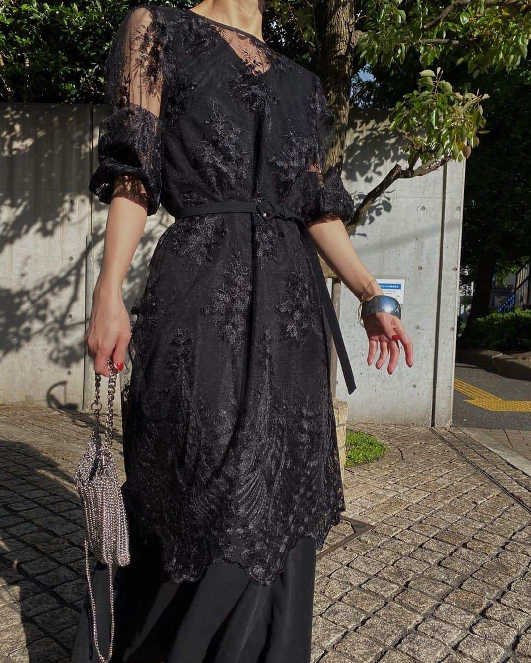 3way layered lace dress-