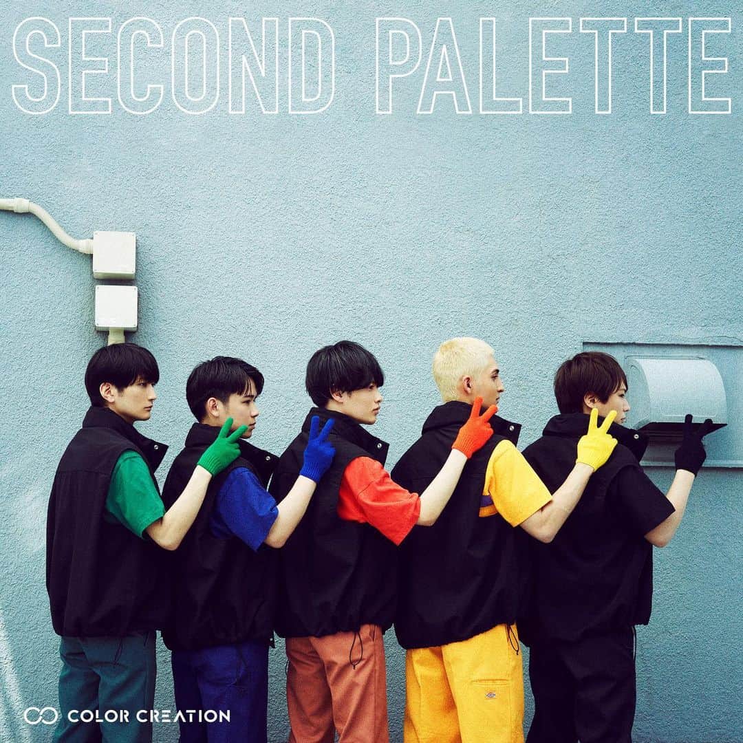 COLORCREATIONのインスタグラム：「2nd Album “SECOND PALETTE”. 2020.09.23 In Stores.  #カラクリ #COLORCREATION #SECONDPALETTE」
