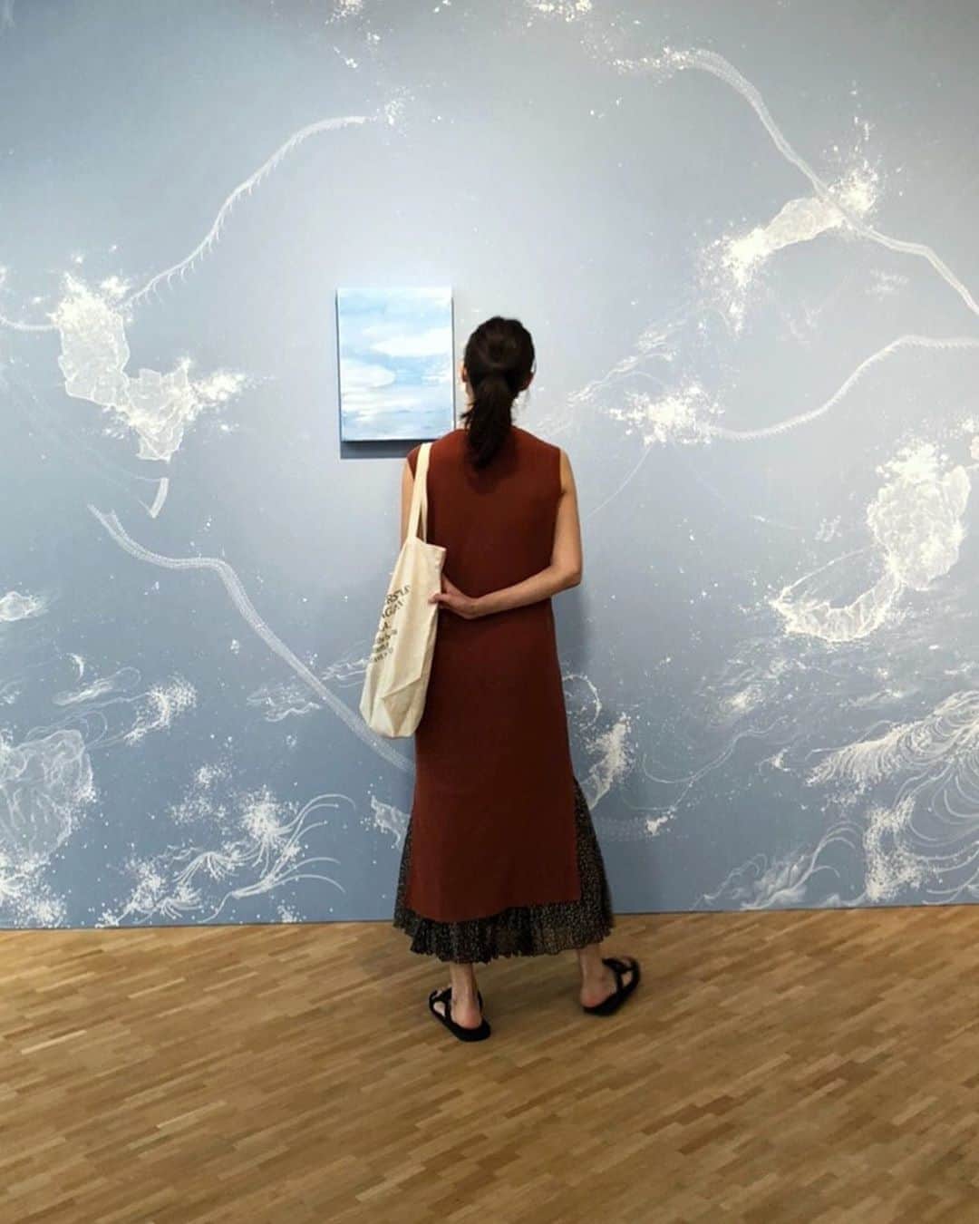 半田麗さんのインスタグラム写真 - (半田麗Instagram)「もう観れないかなと思っていたサンドラ・シント展、会期が今月末までに延長になっ