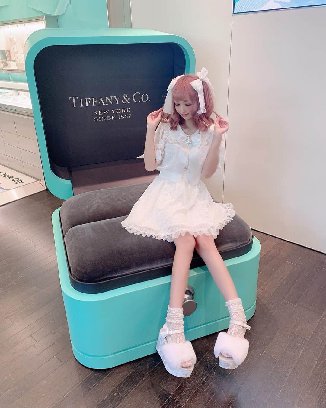 桜咲姫奈さんのインスタグラム写真 - (桜咲姫奈Instagram)「🦋🦋水色の 