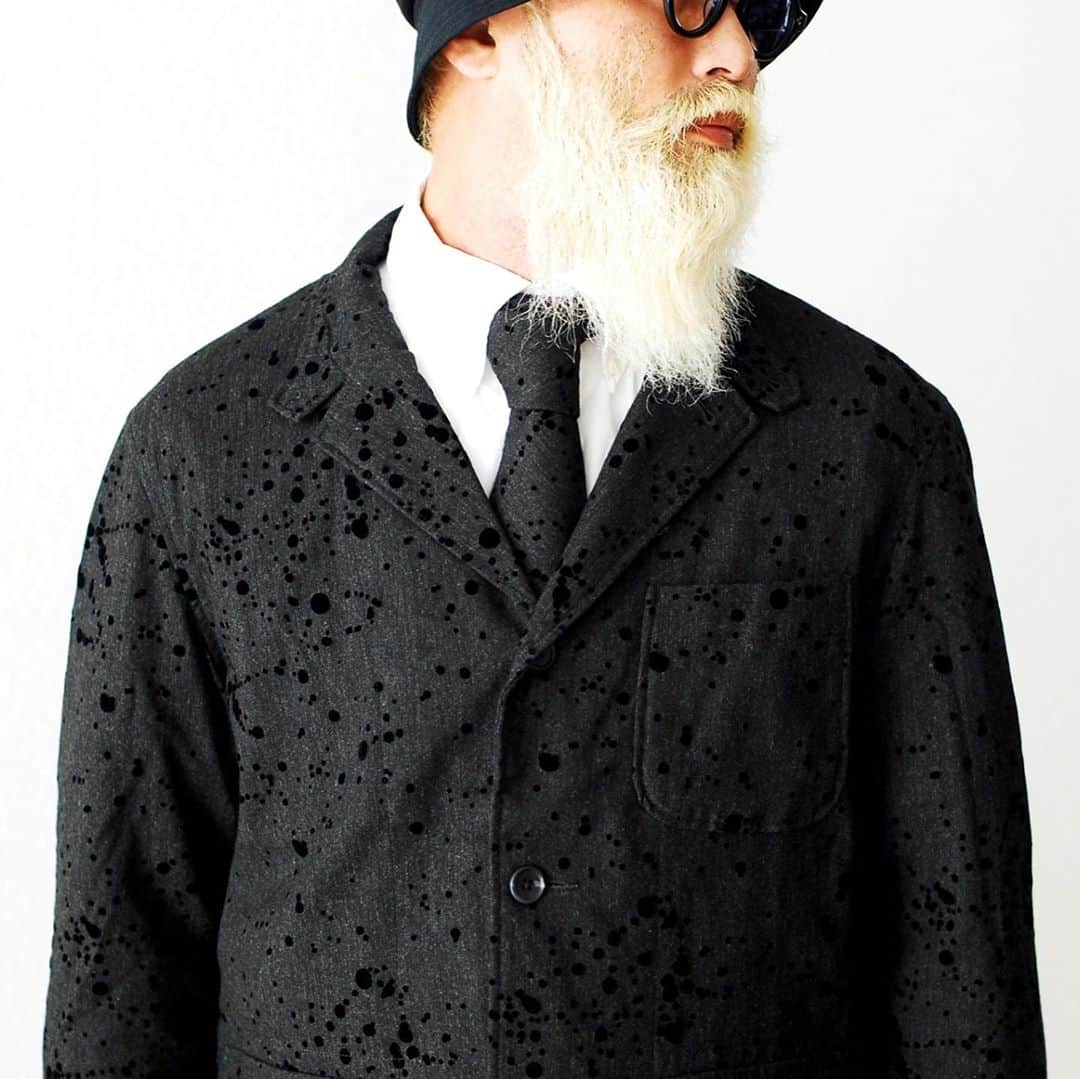 Engineered Garments Flocking Splatter | vuzelia.com