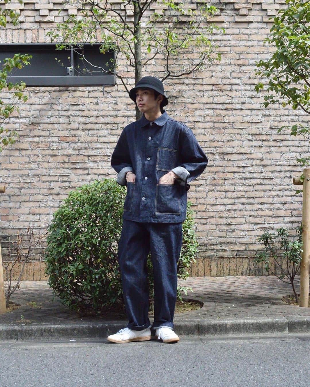 UNIVERSAL PRODUCTS. CANTON DENIM セットアップ - zaficycles.be