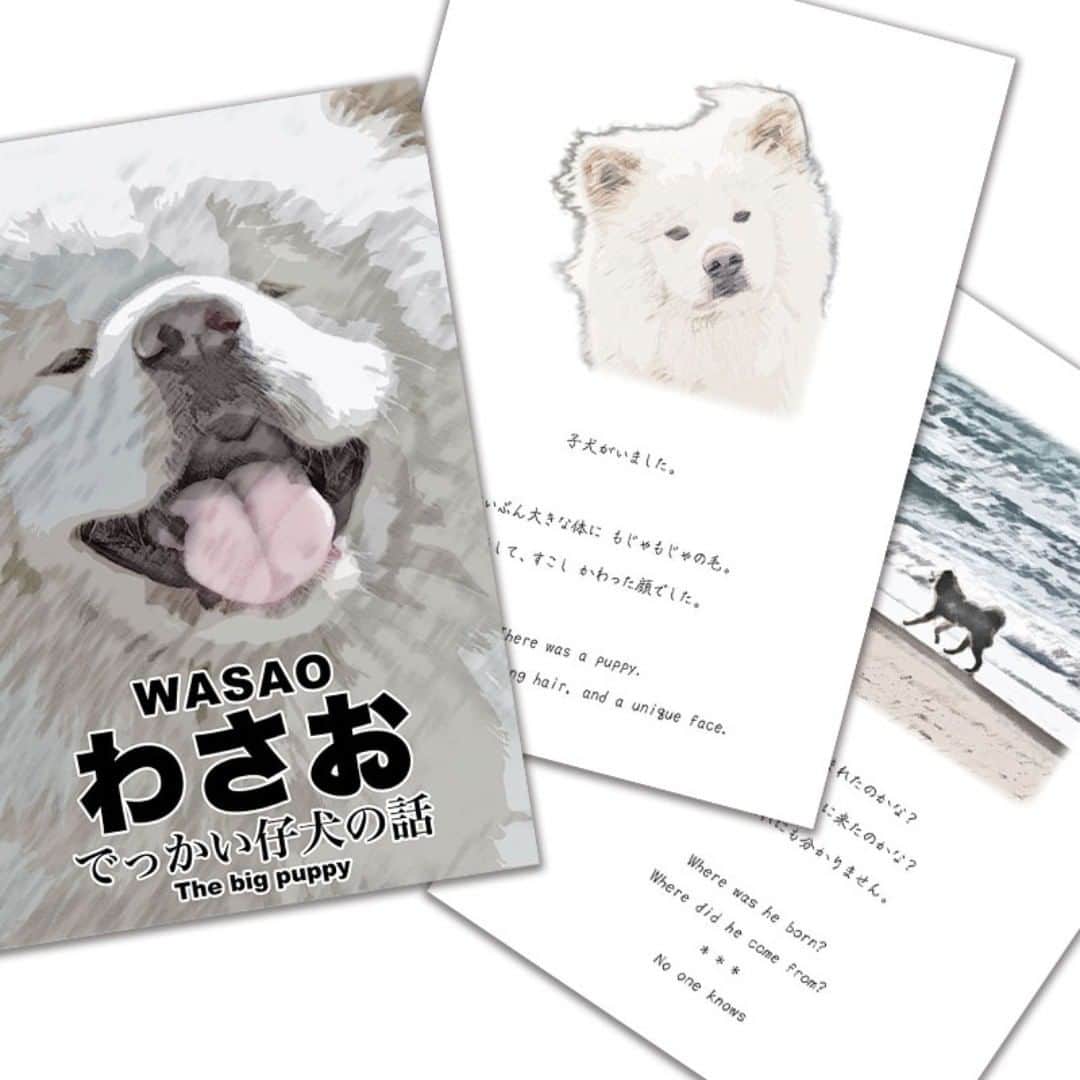 わさおのインスタグラム：「All profits made from a book (PDF) will be used for the creation of the Wasao Memorial.  この絵本（PDF)の利益は全て「わさお記念碑」制作のために使用されます。  https://thanks.wasao.com/products/」