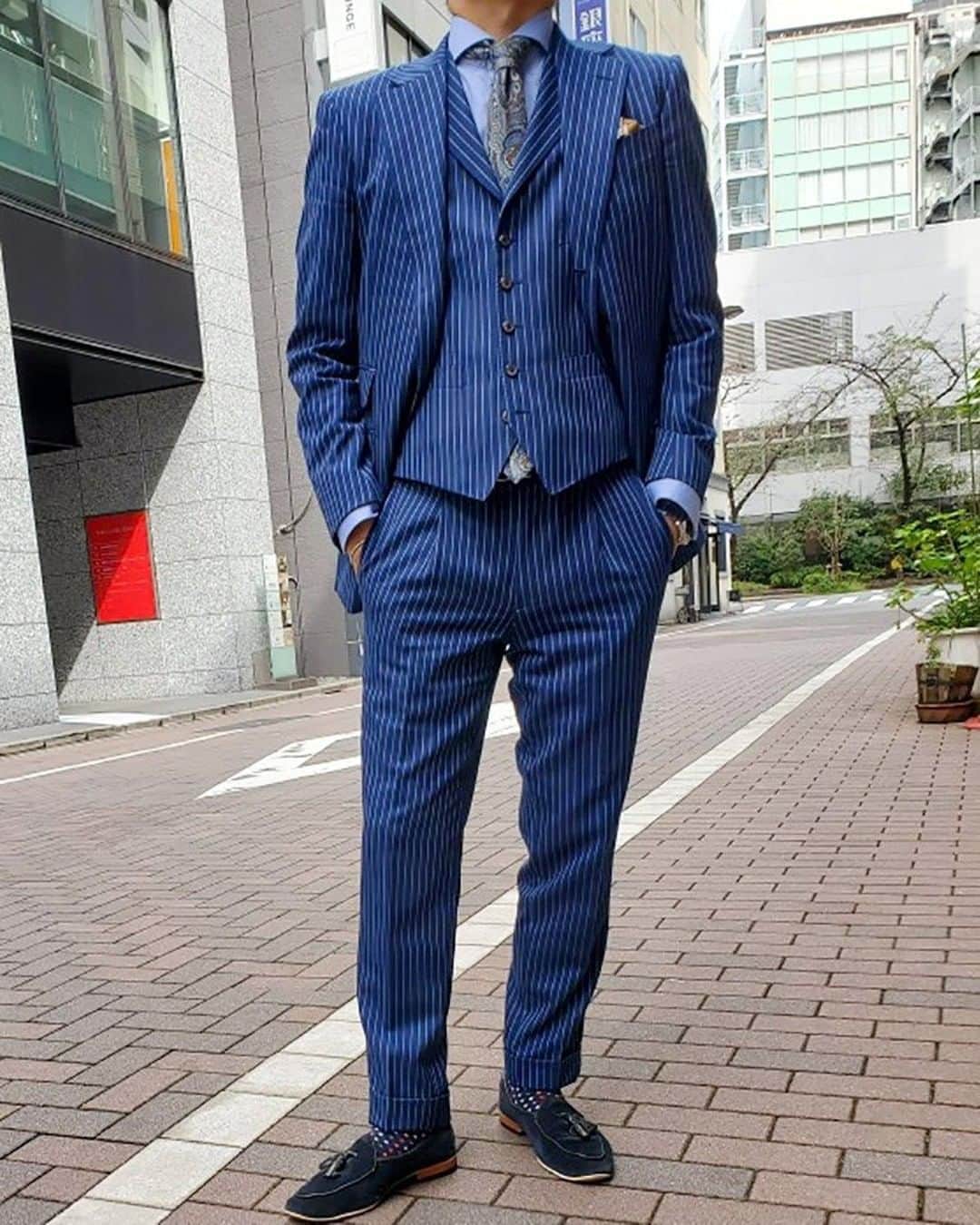 銀座グローバルスタイル スーツ カノニコ - スーツ