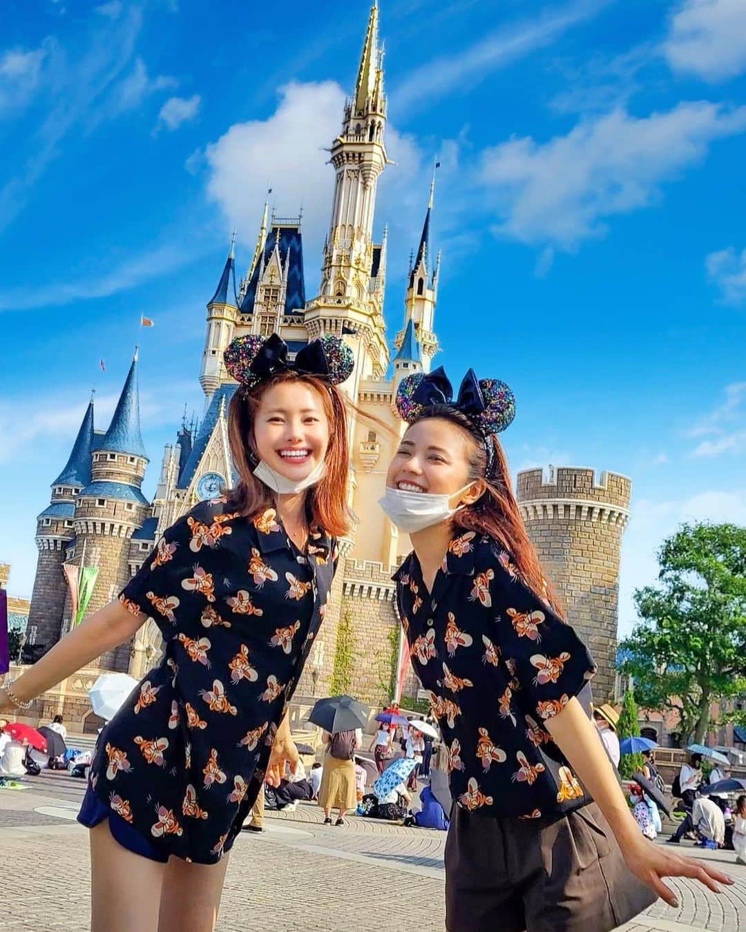 内藤理沙さんのインスタグラム写真 内藤理沙instagram 夏の思い出 Disney Disneyland Tdl ディズニー ディズニーランド ディズニーコーデ 10月10日 時43分 Risa Naito Official