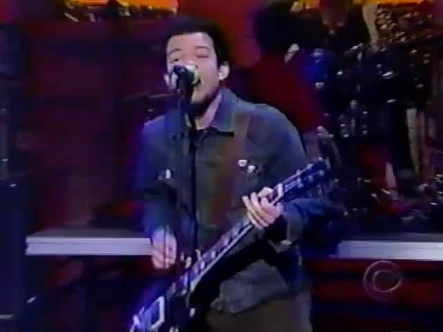 Sum 41のインスタグラム：「"Still Waiting" on The Late Show with David Letterman on 12.9.03.」