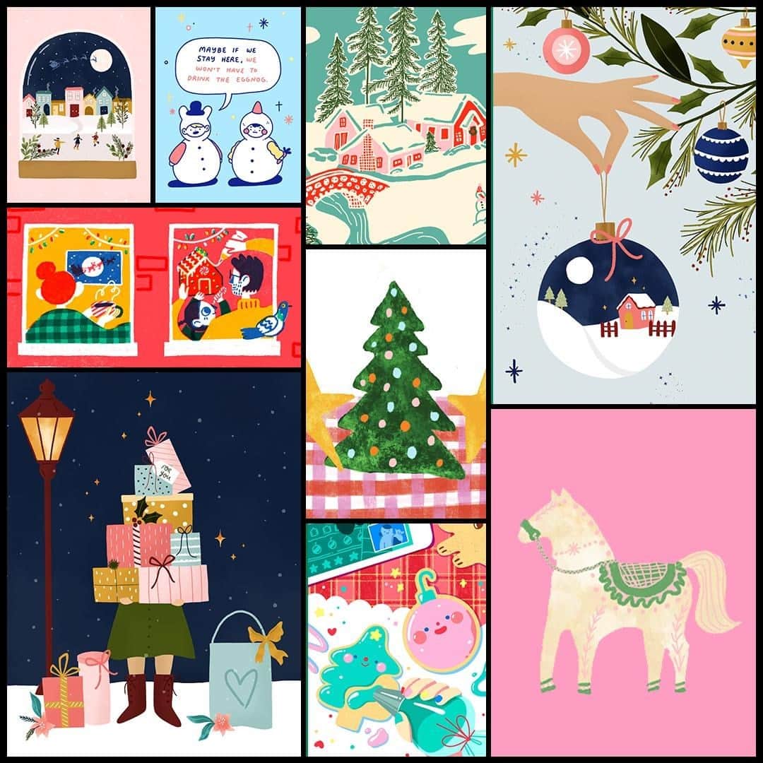 HP（ヒューレット・パッカード）のインスタグラム：「Santa delivers the gifts, we deliver the cards and crafts. Visit the link in bio for hundreds of free cards and crafts perfect for the holiday season.」