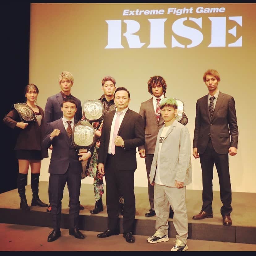 相内誠のインスタグラム：「#RISE#初会見#デビュー戦#横浜アリーナ #トップファイターばかりで焦る笑」