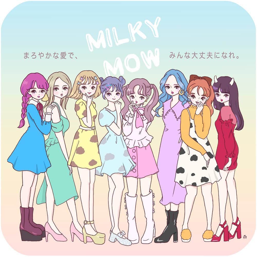 大石蘭さんのインスタグラム写真 大石蘭instagram もし私がグローバルアイドルユニットをプロデュースしたら Milky Mow メンバー紹介も次にアップしようかな Milkymow グローバルアイドルグループ アイドル アイドルグループ アイドルユニット