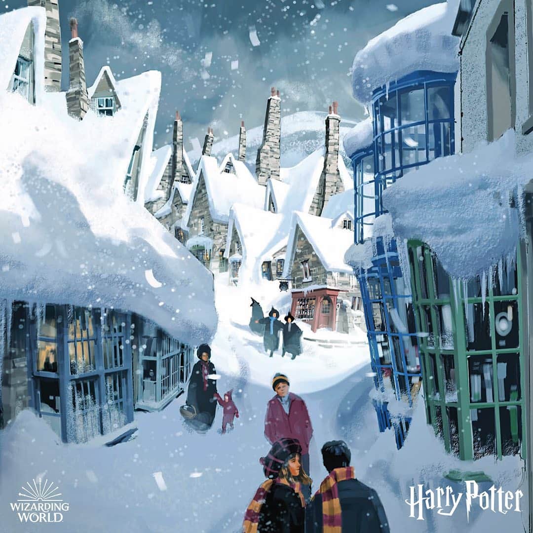 ハリー・ポッターのインスタグラム：「Third year at Hogwarts brings enchanting new adventures. Where would you explore first in Hogsmeade? [📖 Page to Screen: The Complete Filmmaking Journey, @HarperCollins]」