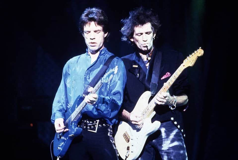 The Rolling Stonesのインスタグラム：「"Because we've been doing it for so long, we don't really have to discuss it. When we come up with a lick or a riff or a chorus, we already know if it's right or if it's wrong." - Mick Jagger, 1989  Experience more from Steel Wheels, from the making of the album as told by the Rolling Stones and those that were there, via link in bio.  Photo by Paul Natkin.  #therollingstones #experiencesteelwheels」