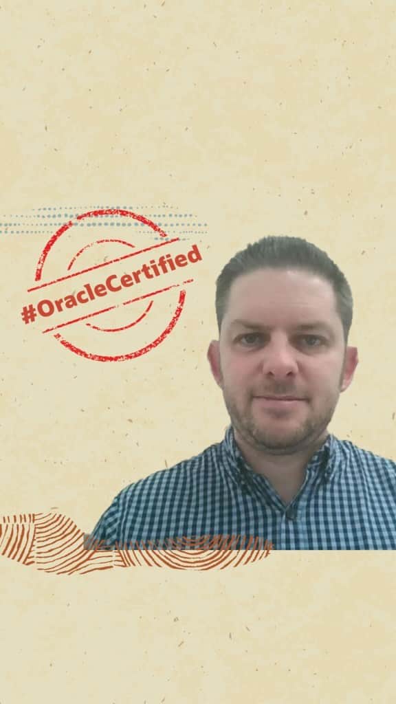 Oracle Corp. （オラクル）のインスタグラム：「Curious about our cloud certifications? @Capgemini’s John Mallender shares the benefits he’s seen by getting #OracleCertified!」