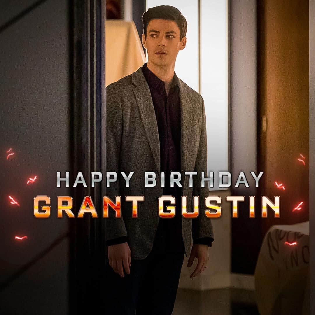 The Flashのインスタグラム：「Central City's finest. Happy birthday, @grantgust!」