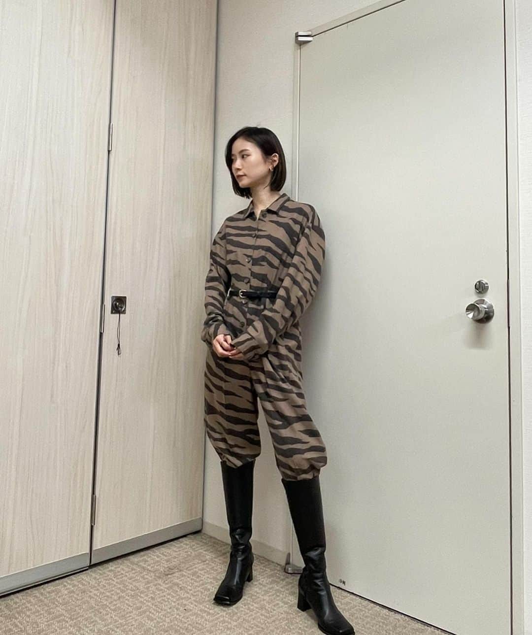 朝日奈央さんのインスタグラム写真 朝日奈央instagram あさひ衣装 ジャンプスーツかわいい 1月15日 23時40分 Pop Step Asahi