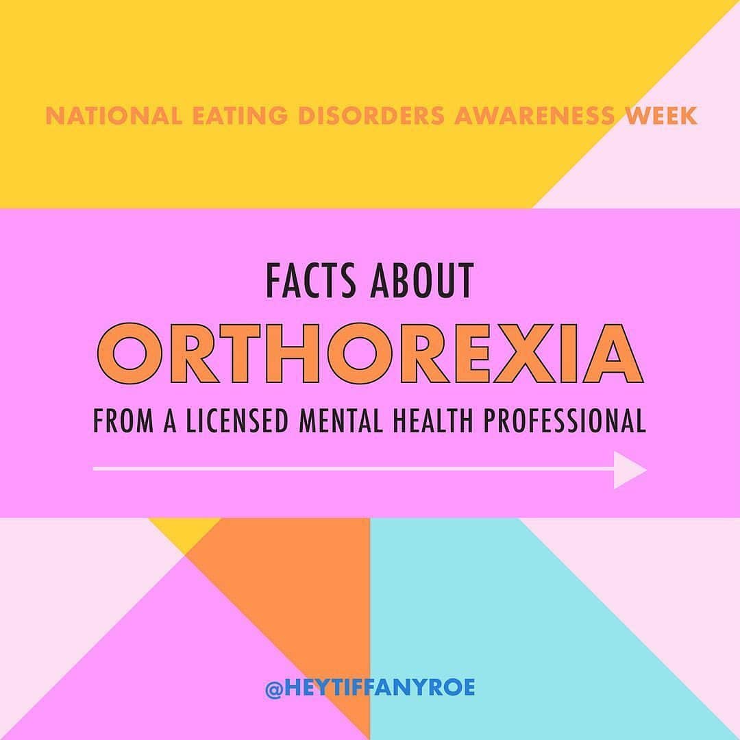 デミ・ロヴァートのインスタグラム：「Thank you for posting this today @jacvanek 🙏🏼 Recovery is possible.   Repost from @heytiffanyroe “It’s eating disorder awareness week and it’s super important to talk about orthorexia! Wellness culture and diet culture encourage and praise orthorexia. There. I said it. I’m pissed about it. ⠀⠀⠀⠀⠀⠀⠀⠀⠀ Although not formally recognized as an eating disorder in the DSM5, awareness about orthorexia is on the rise. ⠀⠀⠀⠀⠀⠀⠀⠀⠀ The term ‘orthorexia’ was coined in 1998 and means an obsession with proper or ‘healthful’ eating. Although being aware of and concerned with the nutritional quality of the food you eat isn’t a problem in and of itself, people with orthorexia become so fixated on so-called ‘healthy eating’ that they actually damage their own well-being. (source @neda). ⠀⠀⠀⠀⠀⠀⠀⠀⠀ Healthy eating becomes like a religion here. The obsessive disease isn’t a choice. ⠀⠀⠀⠀⠀⠀⠀⠀⠀ There is NO one body size related to Orthorexia. All eating disorder symptoms and suffering happen on a spectrum and are deserving of being taken seriously, ⠀⠀⠀⠀⠀⠀⠀⠀⠀ Studies have shown that many individuals with orthorexia also have obsessive-compulsive disorder. ⠀⠀⠀⠀⠀⠀⠀⠀⠀ WARNING SIGNS & SYMPTOMS OF ORTHOREXIA * Compulsive checking of ingredient lists and nutritional labels. * An increase in concern about the health of ingredients * Cutting out an increasing number of food groups (all sugar, all carbs, all dairy, all meat, all animal products)s * An inability to eat anything but a narrow group of foods that are deemed ‘healthy’ or ‘pure.' * Unusual interest in the health of what others are eatings * Spending hours per day thinking about what food might be served at upcoming events * Showing high levels of distress when ‘safe’ or ‘healthy’ foods aren’t available * Obsessive following of food and ‘healthy lifestyle’ blogs online. * Body image concerns may or may not be present ⠀⠀⠀⠀⠀⠀⠀⠀⠀ 🖤RECOVERY IS POSSIBLE”」