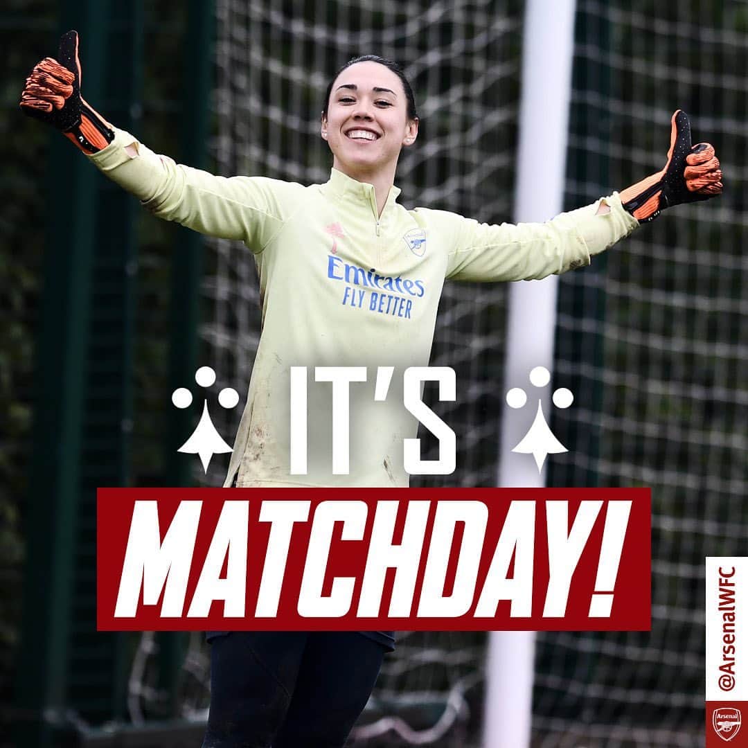 Arsenal Ladiesのインスタグラム：「FINALLY... it's matchday! 😍⁣ ⁣ Let's get back to winning ways - together! ✊⁣ ⁣ 🆚 @avwfcofficial」