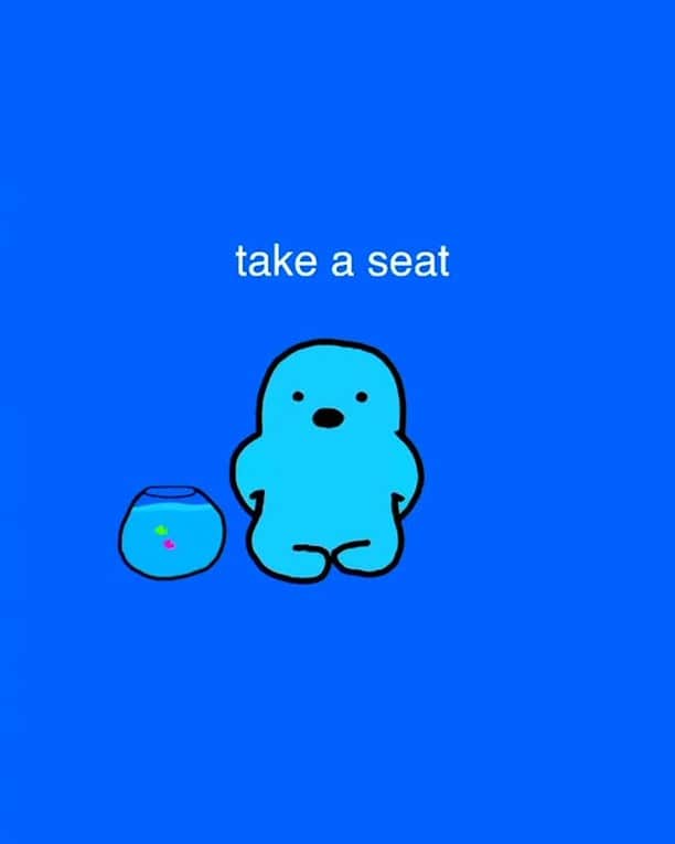 9GAGのインスタグラム：「This video is for you💙⠀ 📹 @coolman_coffeedan⠀ -⠀ #blue #chill #9gag」