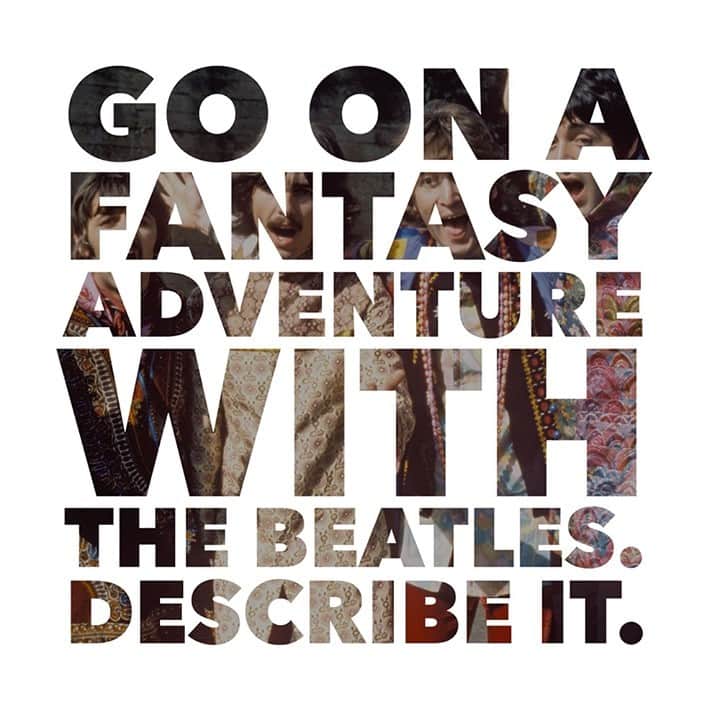 The Beatlesのインスタグラム：「Go on a fantasy adventure with The Beatles. Describe it.」
