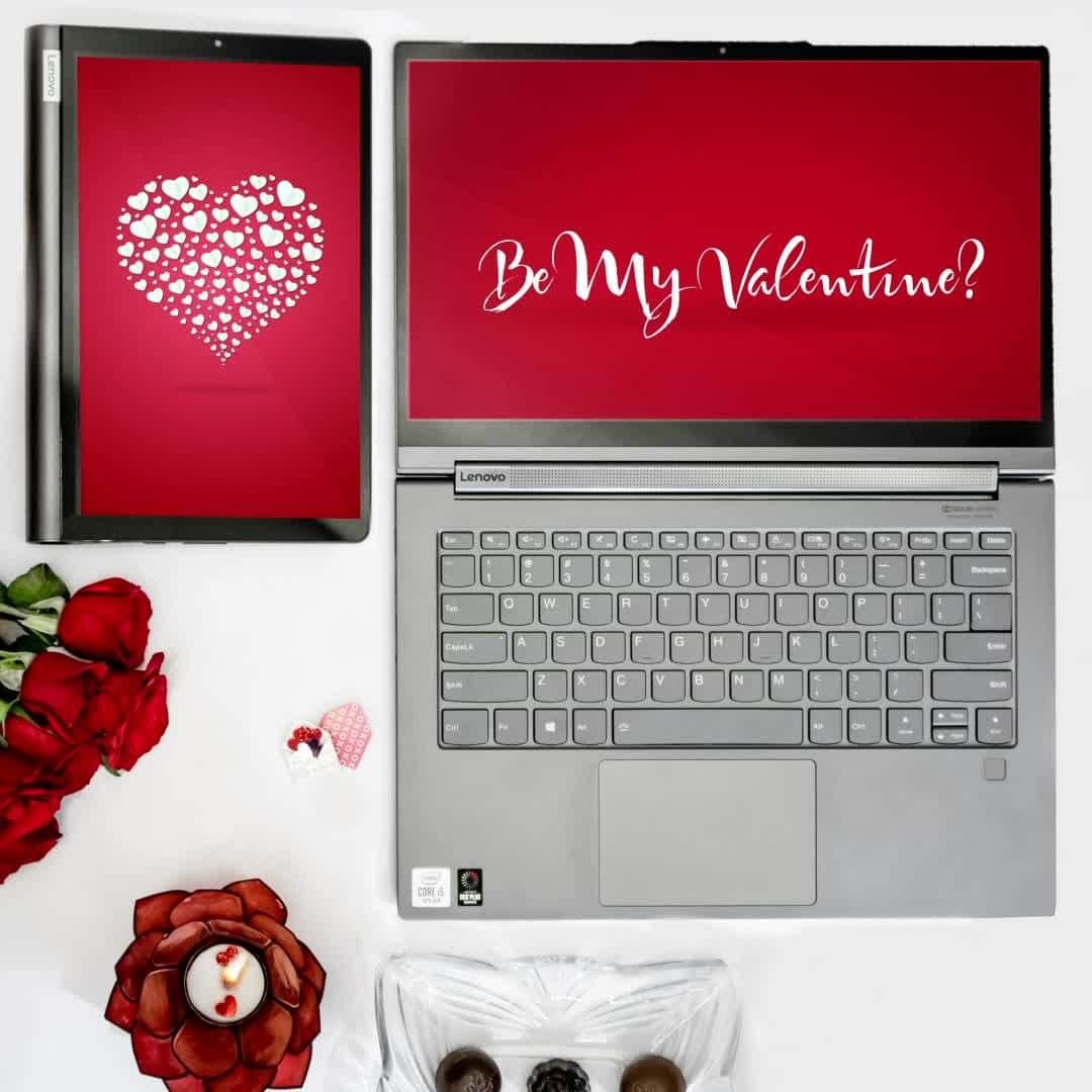 Lenovoのインスタグラム：「Happy #ValentinesDay! ❤」