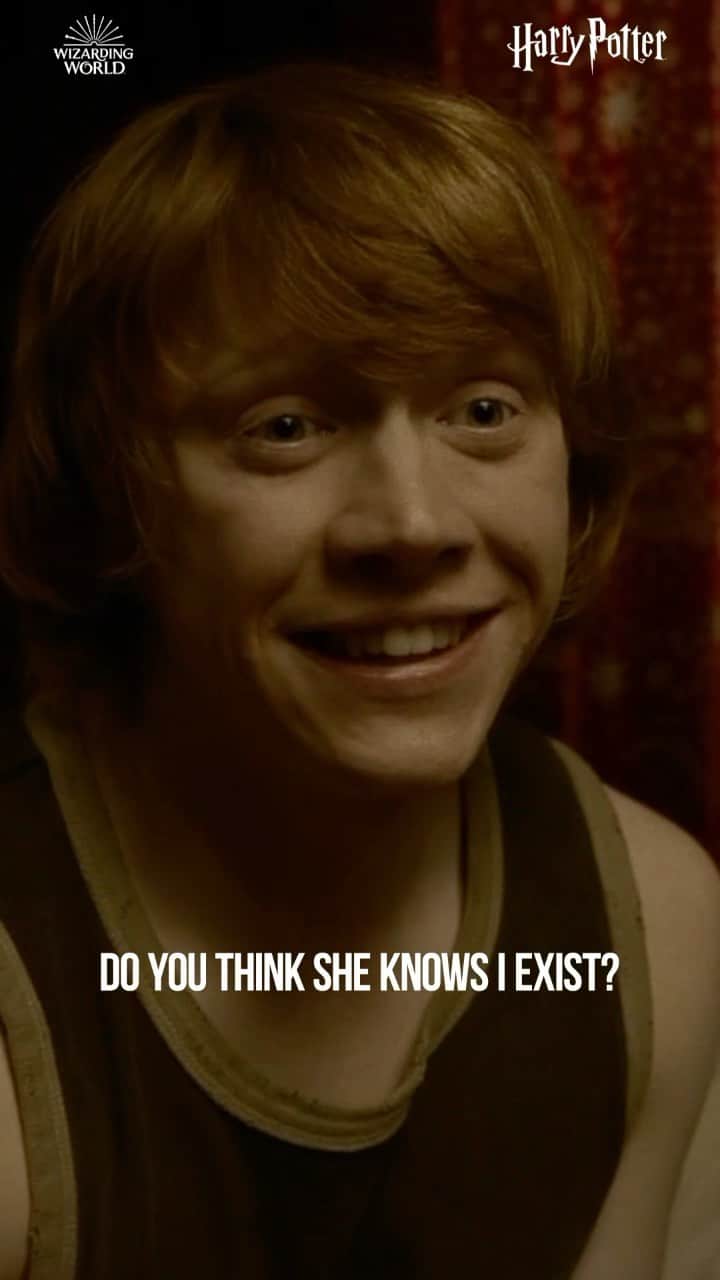 ハリー・ポッターのインスタグラム：「Find someone who talks about you the way Ron talks about... whomever he's talking about. #ValentinesDay」