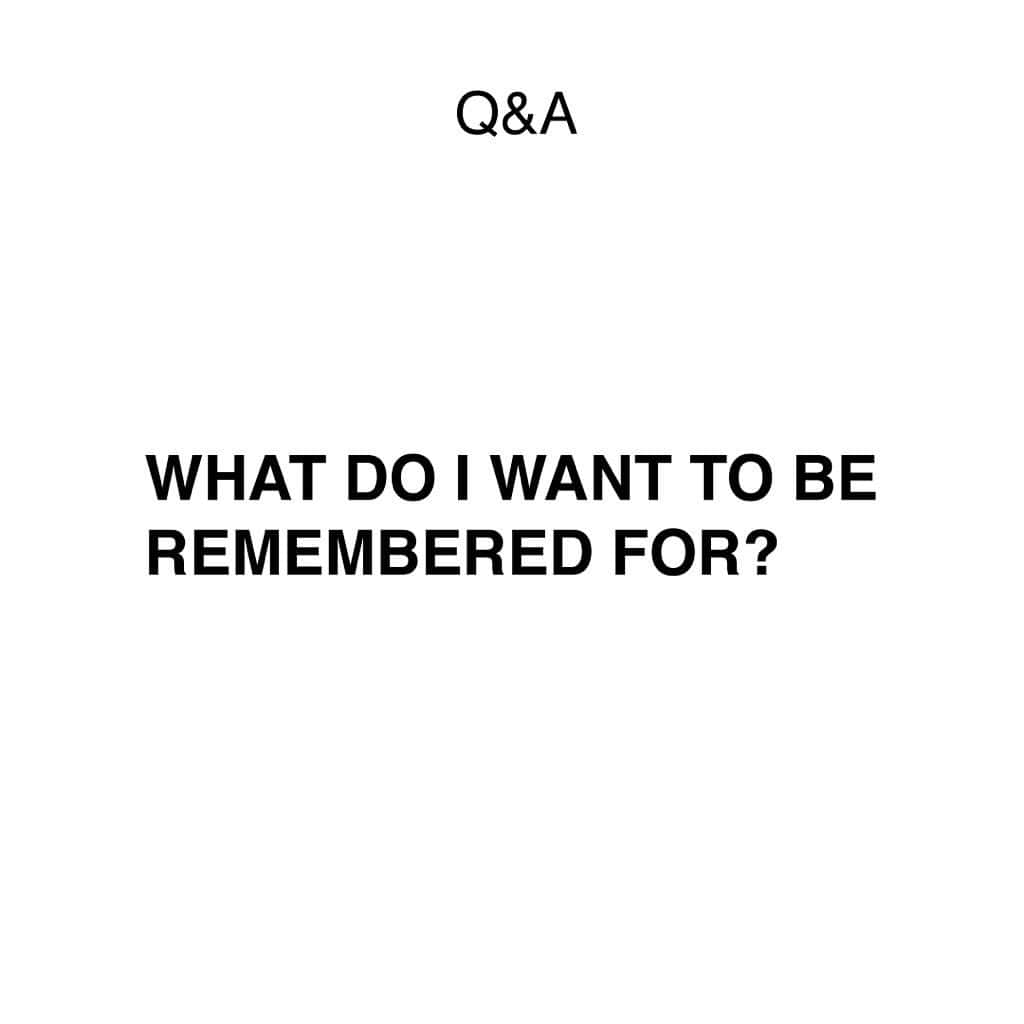 ジェイミー・キングのインスタグラム：「What do you want to be remembered for? ✨」