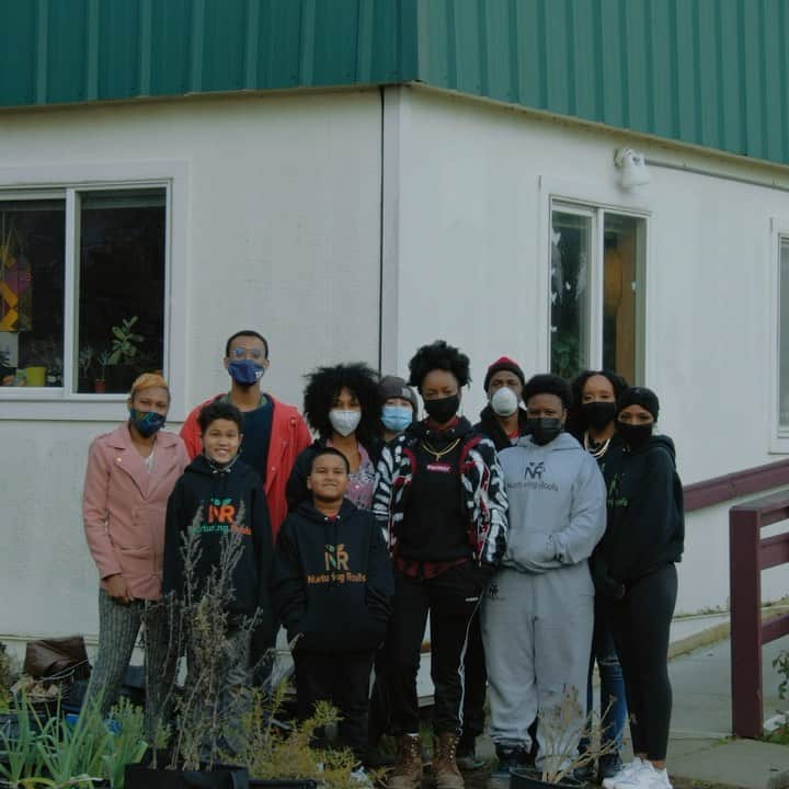 Apple Musicのインスタグラム：「“Being able to tell a story about environmental injustice in the Black community is a huge honor…platforming someone as impactful…to the community as Nyema has been an even bigger honor.”  — Director Abdi Ibrahim (@abshoots) on Nyema Clark (@nyema8) and food justice.」