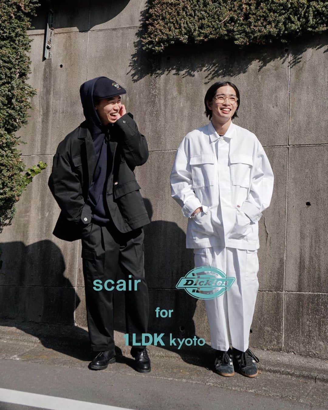 ネット特販 scair × Dickies for 1LDK kyoto ジャケット カバーオール ...