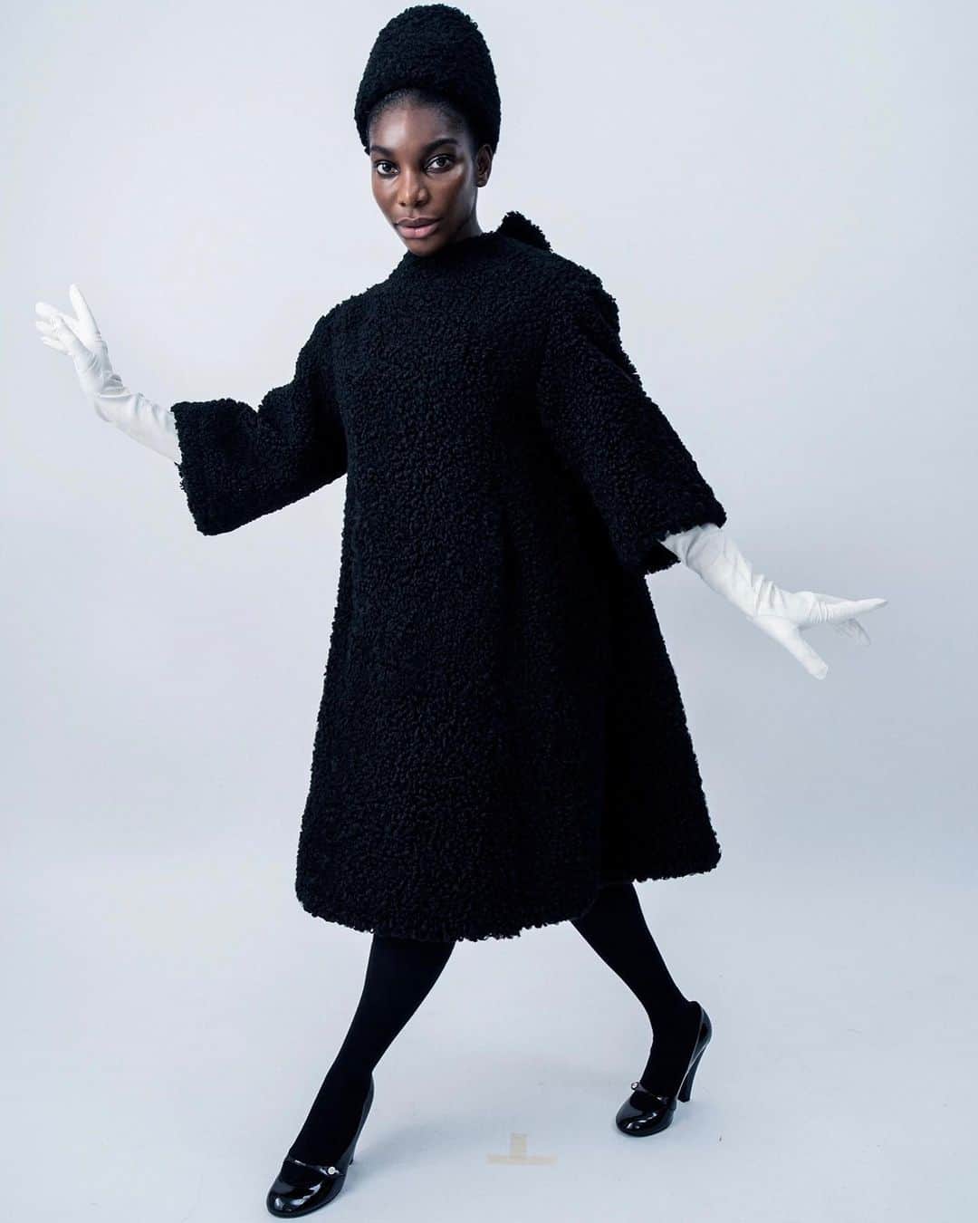 Marc Jacobsのインスタグラム：「Michaela Coel wears RUNWAY FALL 2020 MARC JACOBS for @WMag  Photographed by Tim Walker Styled by @SamWalker」