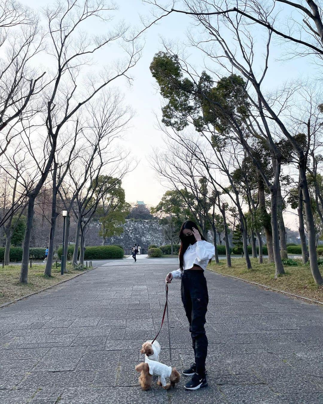 沙月さんのインスタグラム写真 沙月instagram お散歩 犬 2月22