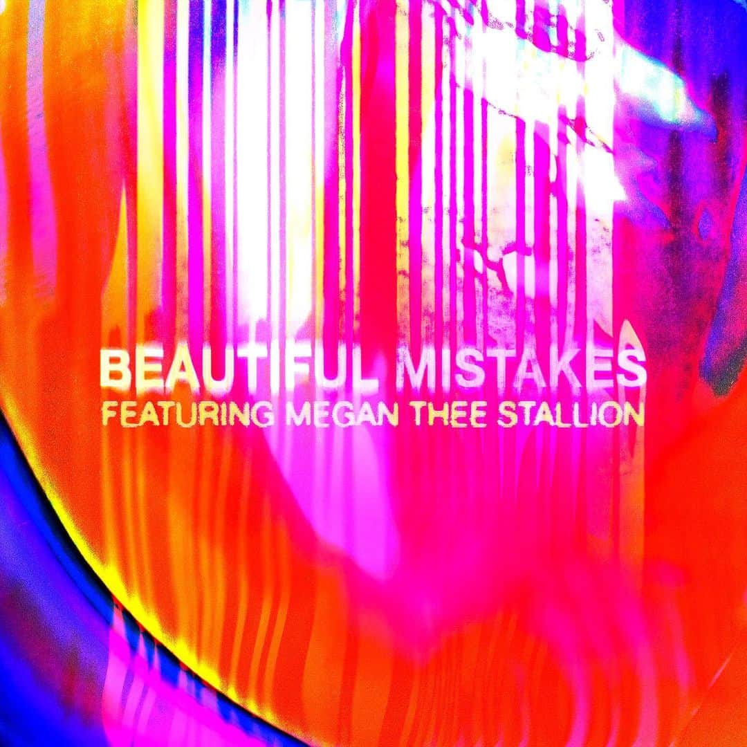 Maroon 5のインスタグラム：「Excited to announce our new single “Beautiful Mistakes feat. Megan Thee Stallion”! Out on March 3rd • link in bio to pre-save! 💫🔥⚡️」