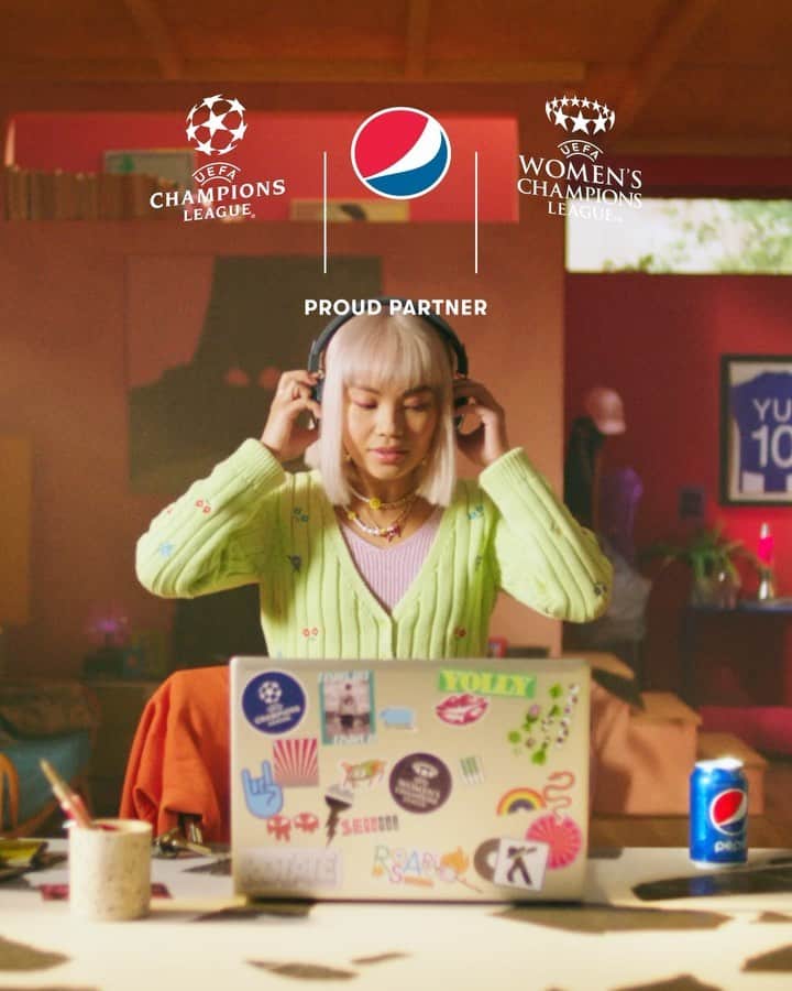 ポール・ポグバのインスタグラム：「Fizzing To Life with @PepsiGlobal #ForTheLoveOfIt」