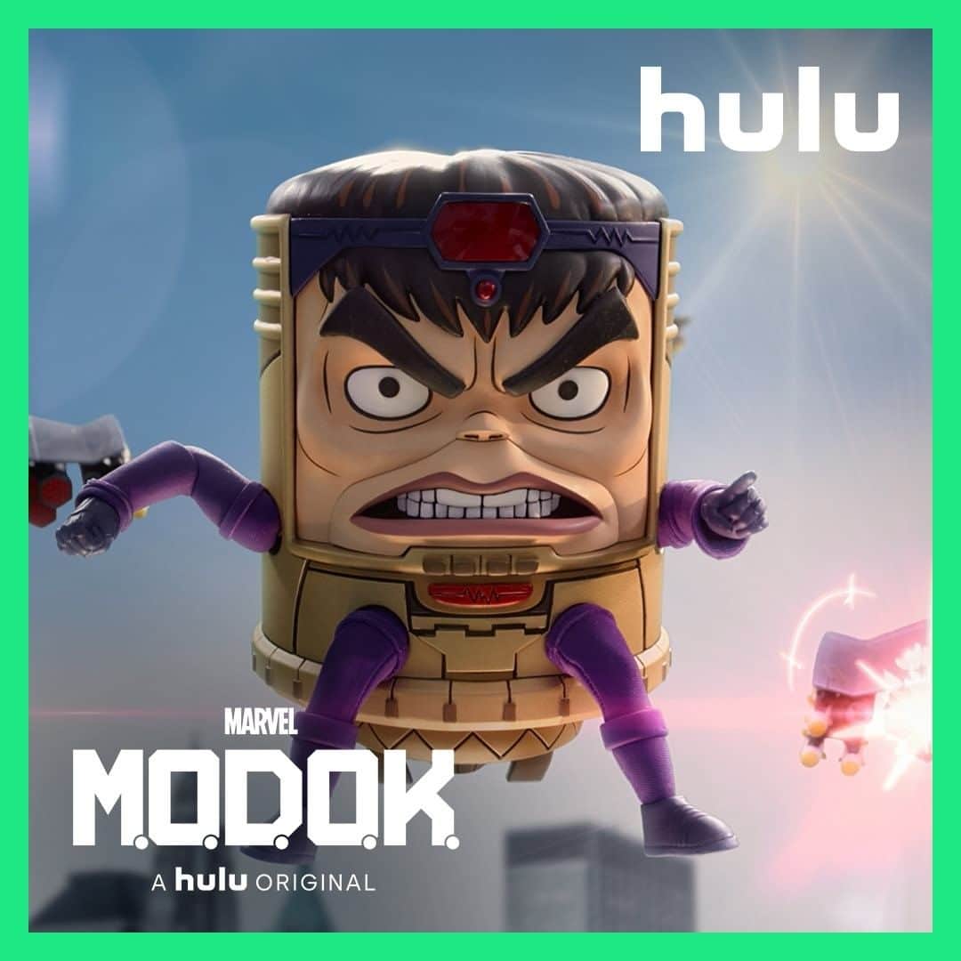 Marvel Entertainmentのインスタグラム：「Let there be...M.O.D.O.K.! "Marvel’s M.O.D.O.K." premieres May 21, only on @Hulu. #MODOKHulu」