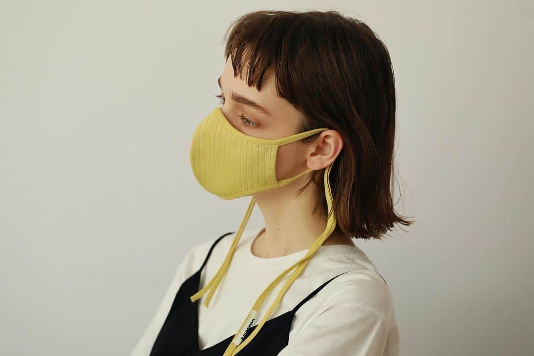 CASSELINIのインスタグラム：「Recommend✅  Rib Knit Mask ¥2,000 +tax  #Casselini #mask」