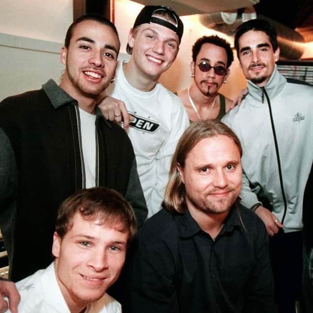 backstreetboysのインスタグラム：「Happy birthday to the one and only Max Martin!! You’ve played such an important role in our career and we’re so grateful for your undeniable talent 🙏🏻 Hope to see you soon brother 🖤🖤🖤」